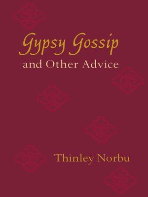 cover image of Gypsy Gossip and Other Advice